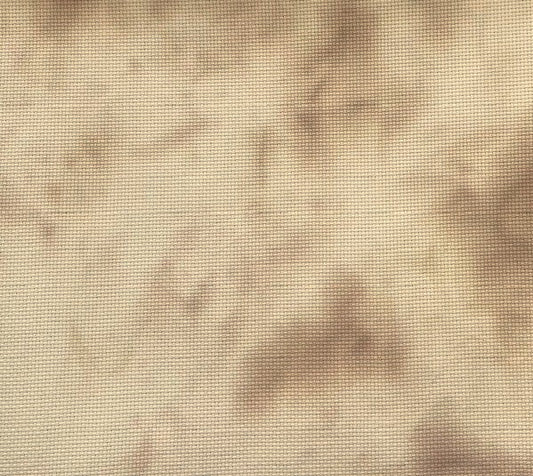 16 Count Aida, Stitcher's Quarter - "Creme Brulee" by Tabbycat