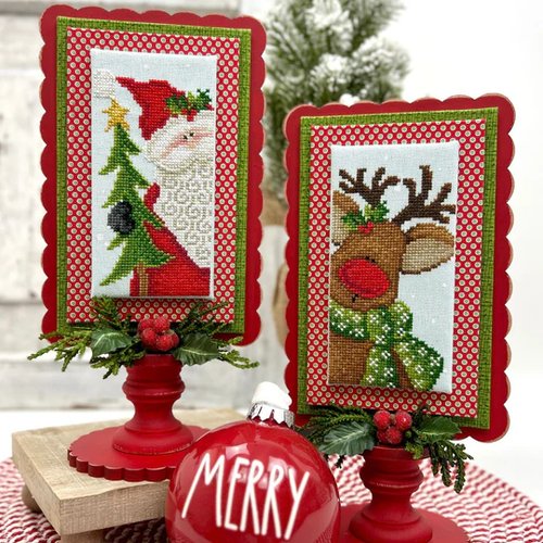 Santa & Rudolph by Dirty Annie's