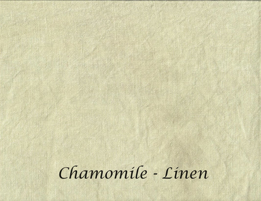 40 Count Linen - Stitcher's Quarter - "Chamomile" by Under the Sea Fabrics