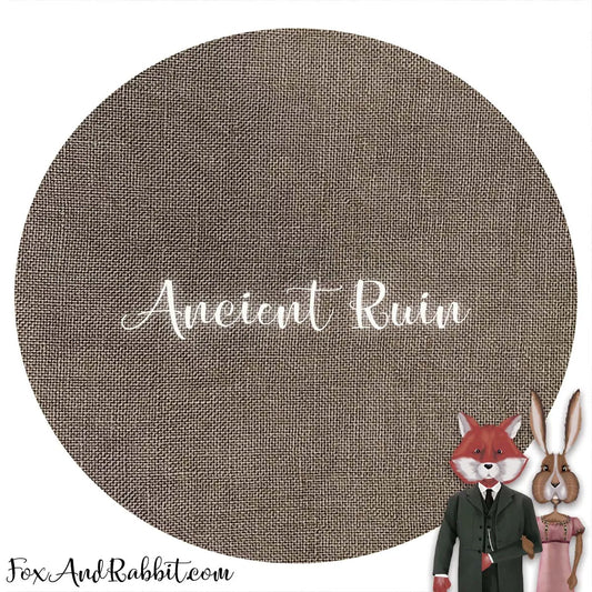 18 Count Aida - Stitcher's Half - "Ancient Ruin" by Fox & Rabbit