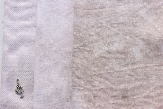14 Count Aida - Stitcher's Half - "Gingerbread Latte" by Grace Notes Fabrics