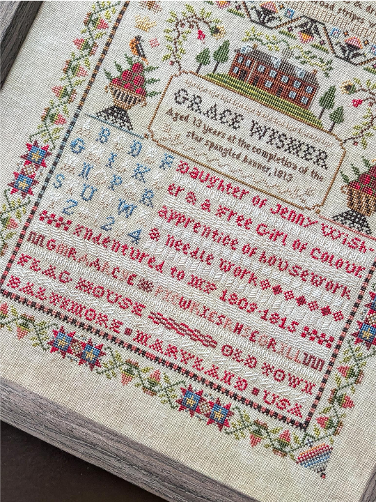A Sampler for Grace by Shaded Stitchery