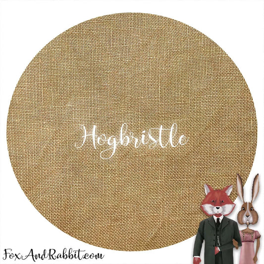 32 Count Linen - Stitcher's Half - "Hogbristle" by Fox & Rabbit