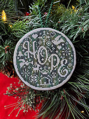 Hope Bauble by Wildflower Stitching