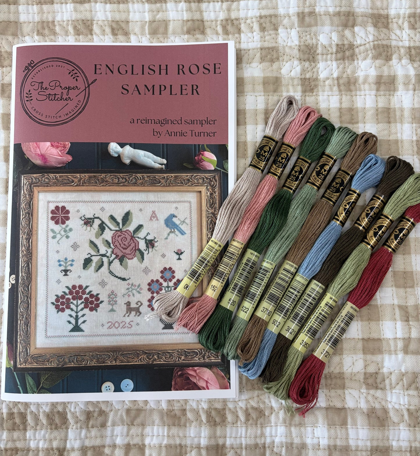 Preorder: Sarah W's Birthday SAL - DMC Floss Pack Only