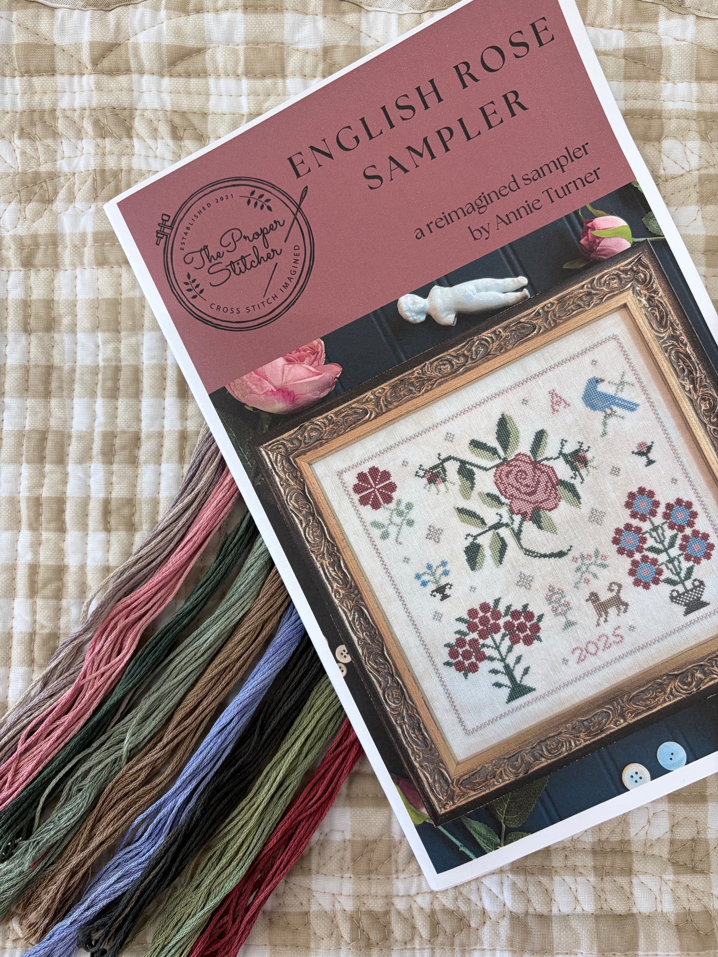Preorder: Sarah W's Birthday SAL - Over-Dyed Cotton Floss Pack Only