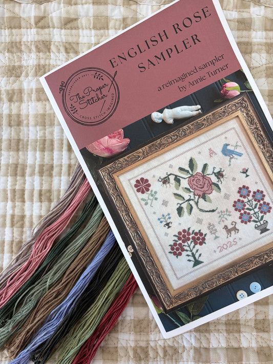 Preorder: Sarah W's Birthday SAL - Over-Dyed Cotton Floss Pack Only
