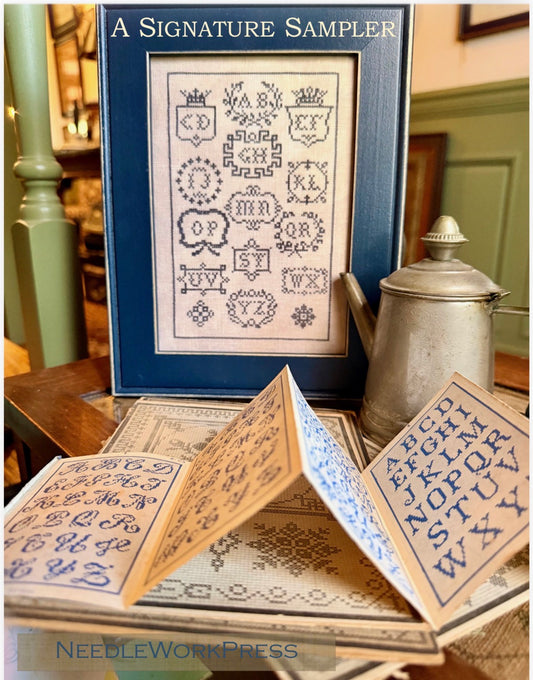 A Signature Sampler by NeedleWorkPress