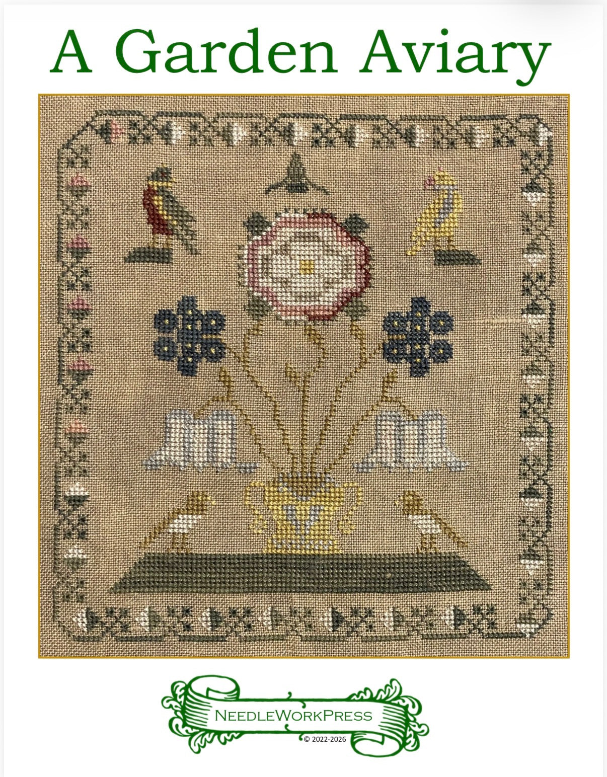 A Garden Aviary by NeedleWorkPress