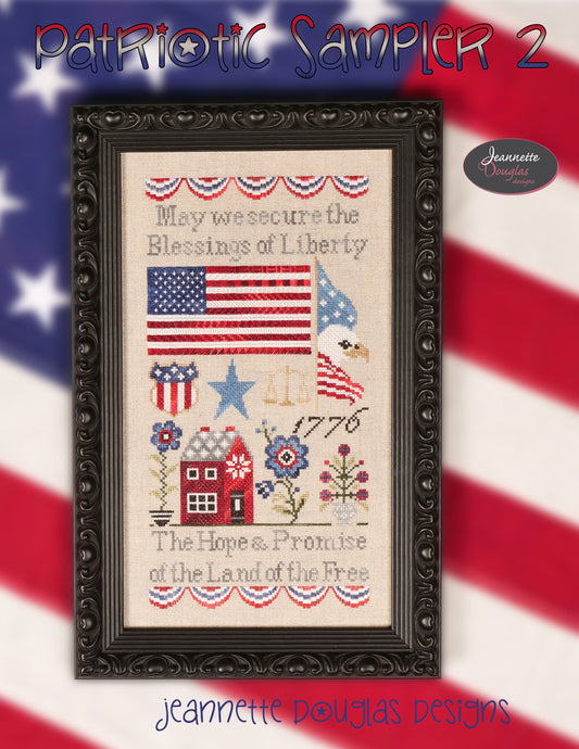 PREORDER:  Patriotic Sampler 2 by Jeanette Douglas