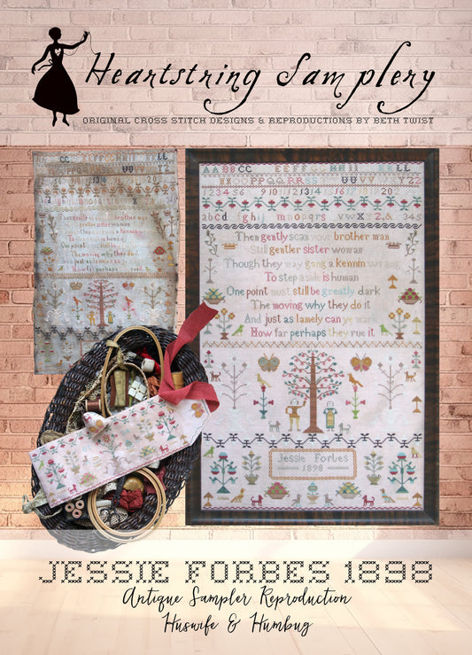 PREORDER - Jessie Forbes 1898 by Heartstring Samplery