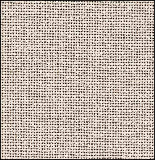 28 Count Lugana - Stitcher's Quarter - "Light Ash Grey" by Zweigart