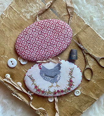 Little French Hen Needle Book by Stacy Nash