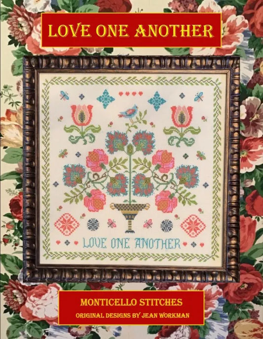 Love One Another by Monticello Stitches