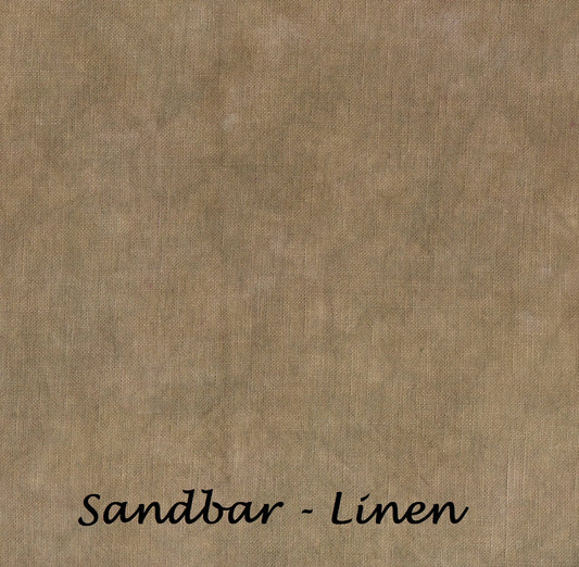 40 Count Linen - Stitcher's Quarter - "Sandbar" by Under the Sea Fabrics