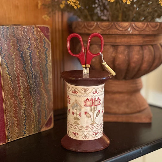 Mary Allcorn Sampler Scissor Holder by Hobby House Press