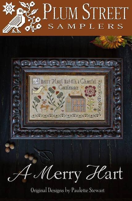 A Merry Heart by Plum Street Samplers