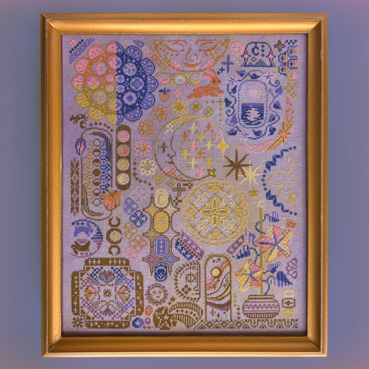 Moon Sampler by JEDxStitch
