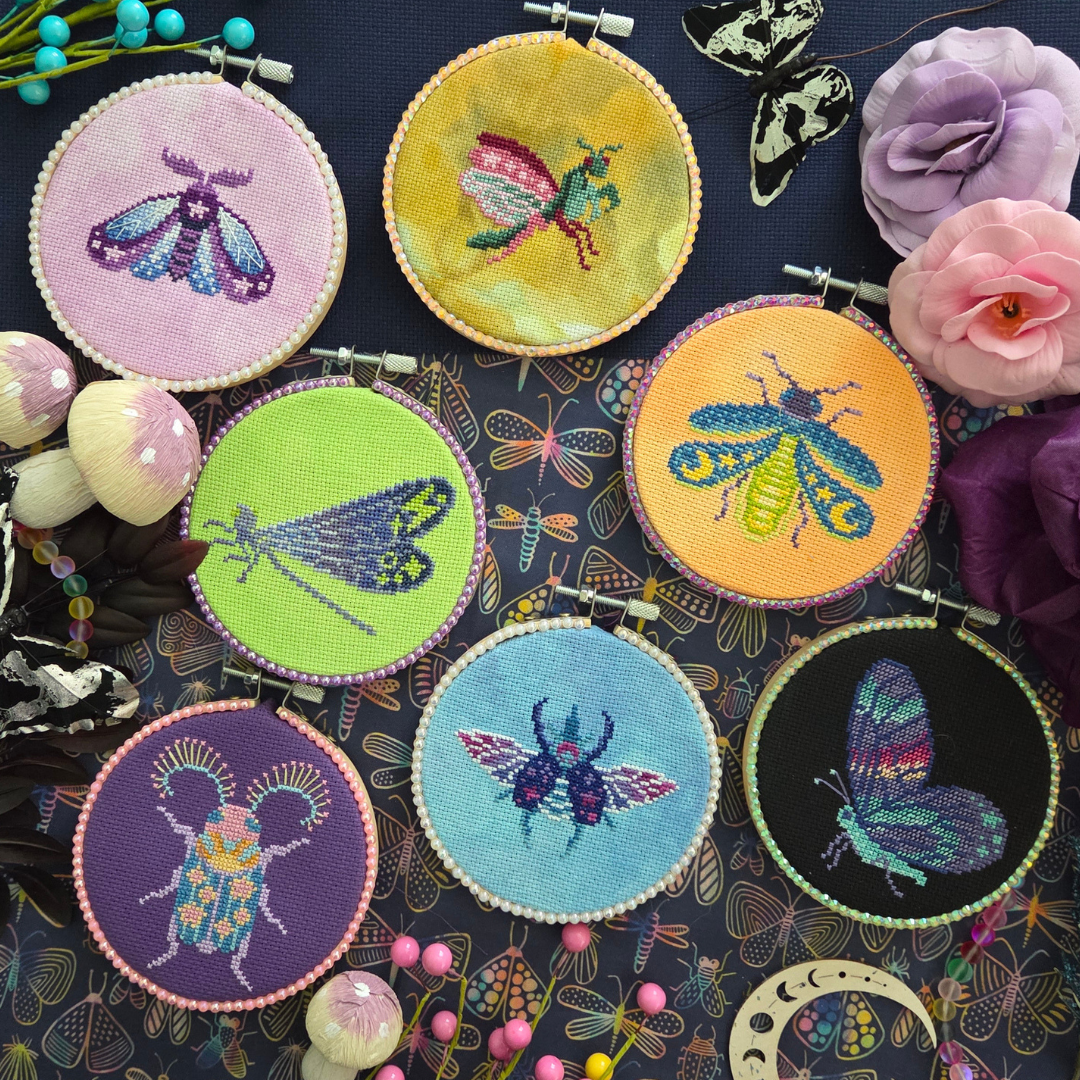 Celestial Bugs by BAD Stitch - PREORDER
