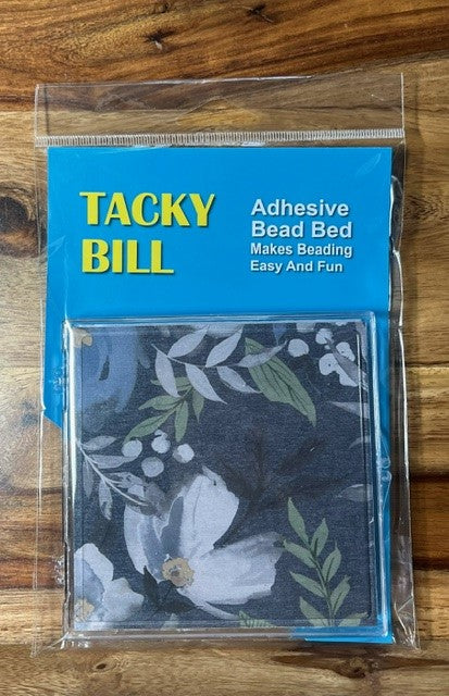 Navy Floral Tacky Bill