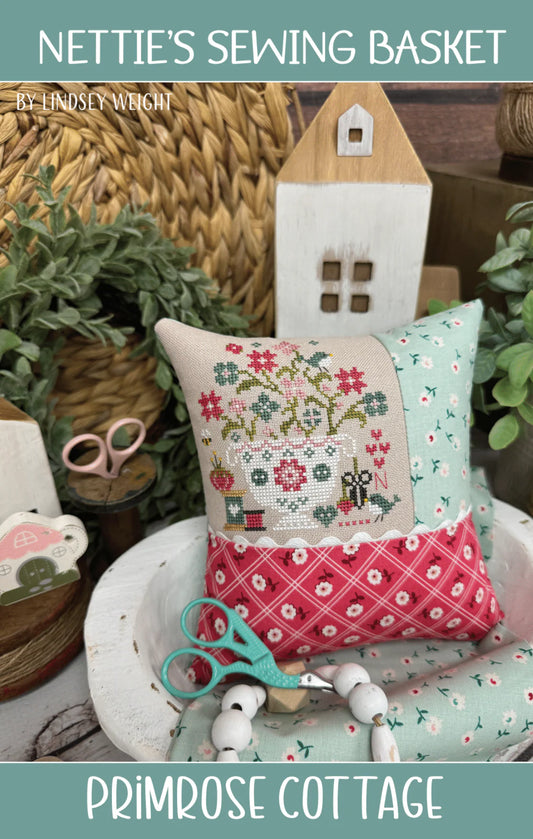 Nettie's Sewing Basket by Primrose Cottage