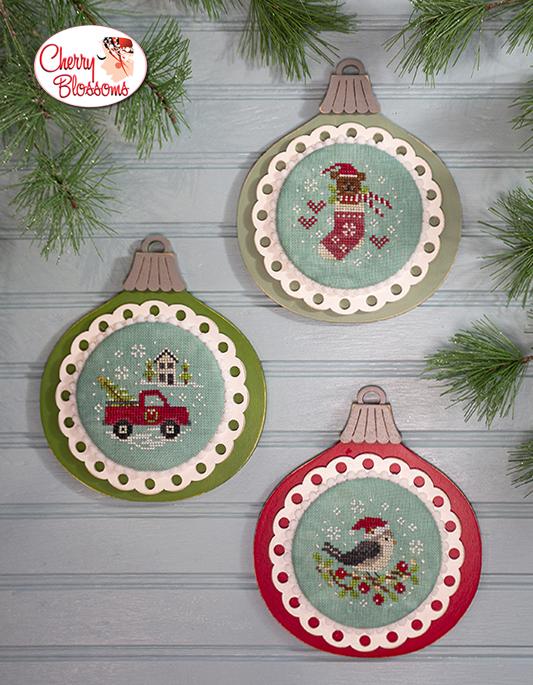 PREORDER - Vintage Ornaments, Set 3 by Cherry Blossoms