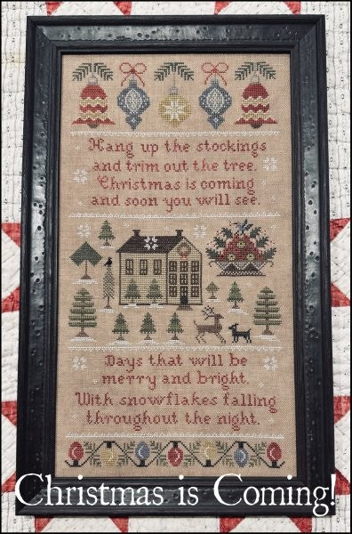 Christmas is Coming! Sampler by The Scarlett House - PREORDER