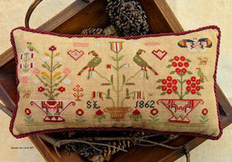 S.L. 1862 - Small Sampler by Lila's Studio