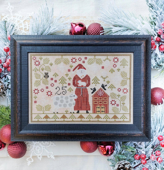 Santa and the Wool Makers by Hello from Liz Mathews