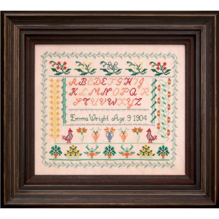 Emma Wright 1904 by Hands Across the Seas Samplers