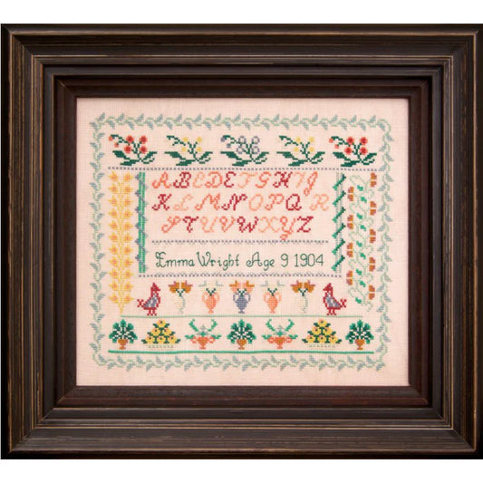 Emma Wright 1904 by Hands Across the Seas Samplers