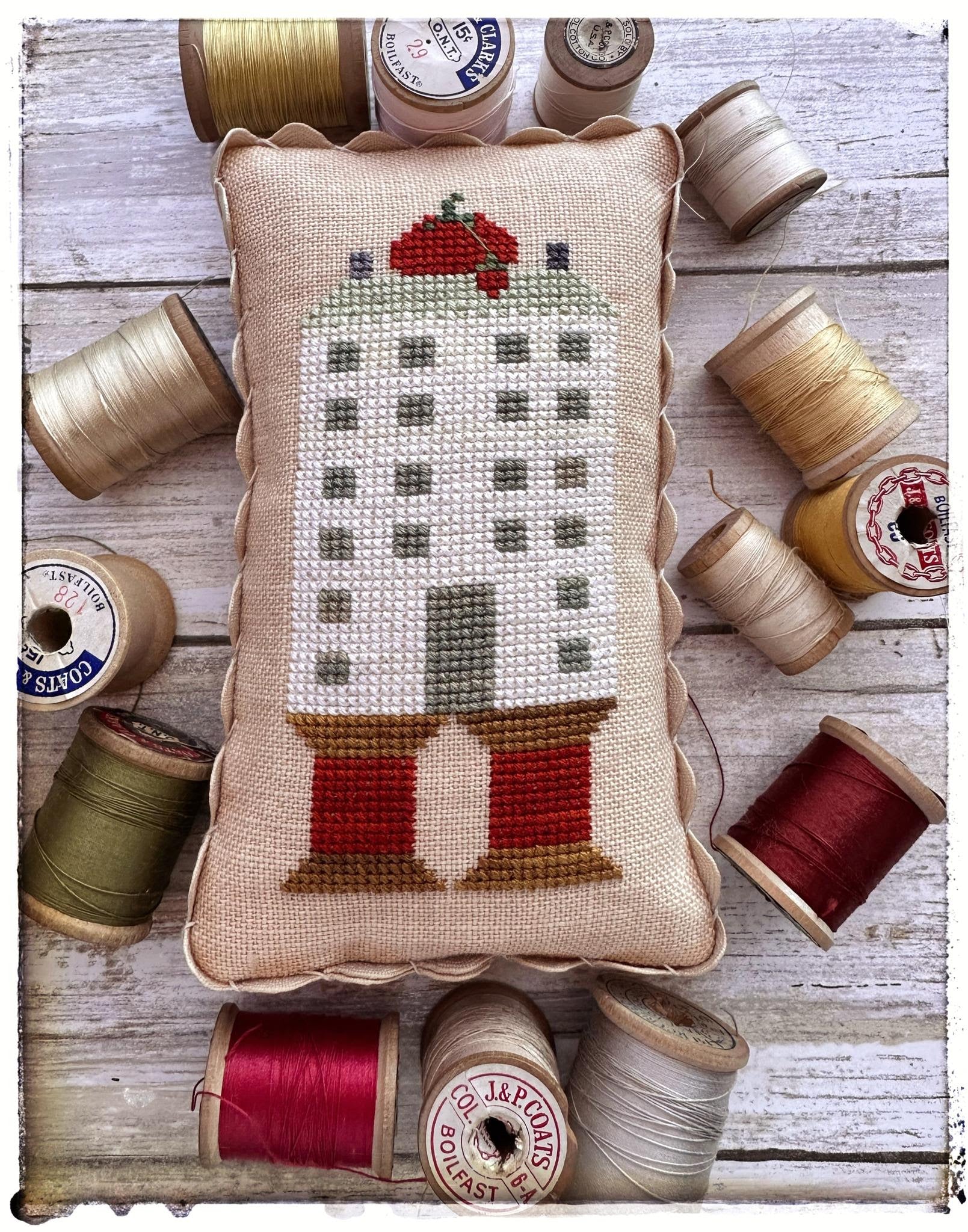 Spool House by Lucy Beam – Stitchwork Design Co