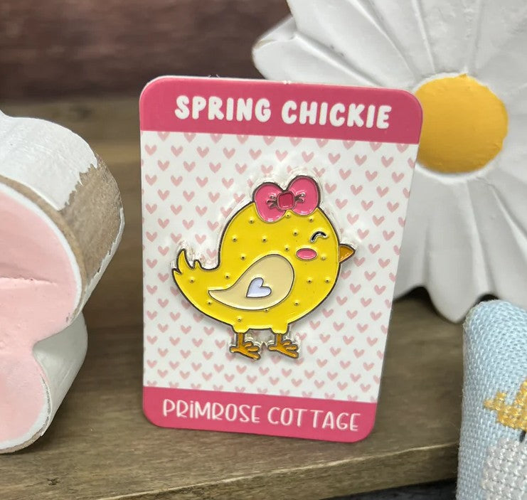 Spring Chickie Needle Minder by Primrose Cottage