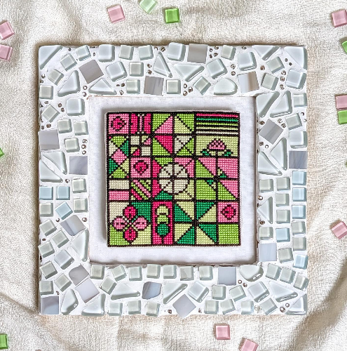 Spring Mosaic by Shaded Stitchery