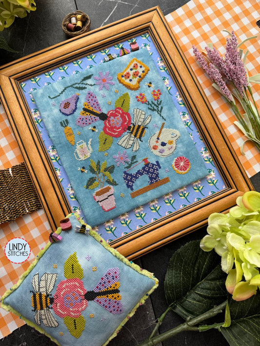 PREORDER:  Spring Trinkets by Lindy Stitches