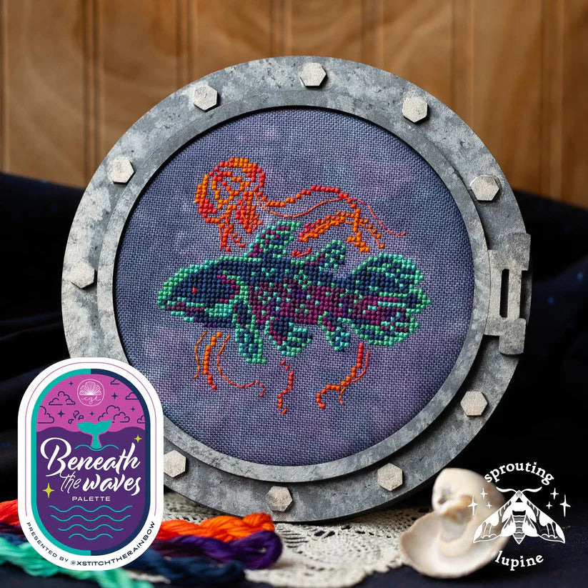 In the Depths- xStitch the Rainbow Pattern by Sprouting Lupine
