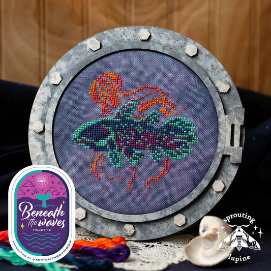 In the Depths- xStitch the Rainbow Pattern by Sprouting Lupine