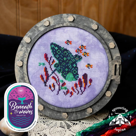 Sea Flier - xStitch the Rainbow Pattern by Sprouting Lupine