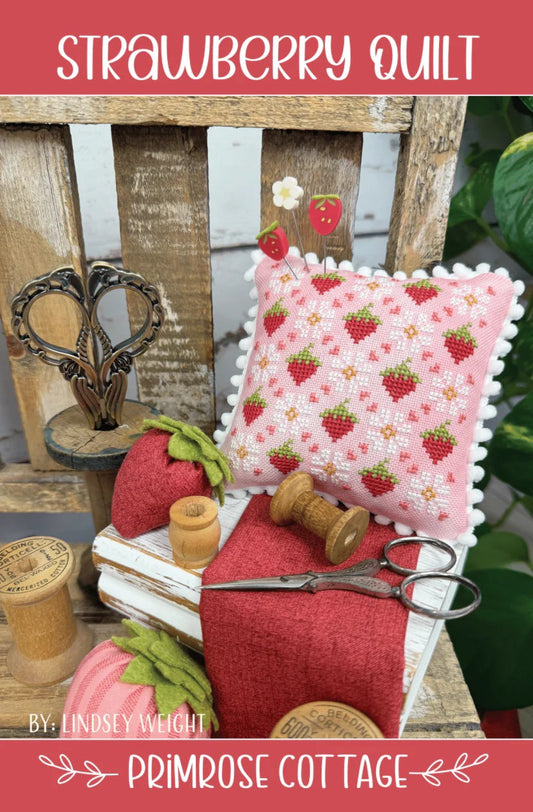 Strawberry Quilt by Primrose Cottage