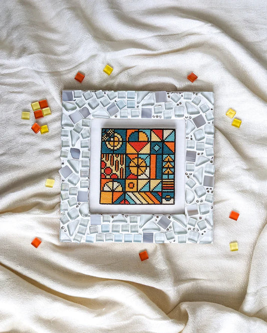PREORDER - Summer Mosaic by Shaded Stitchery