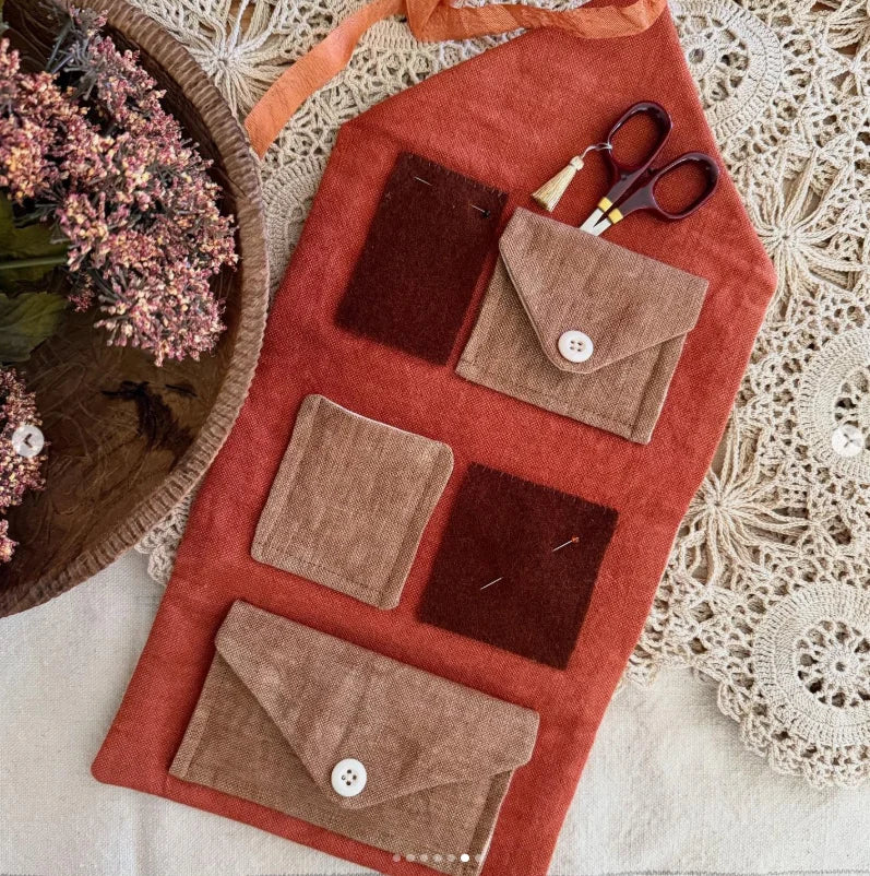 Autumnal Sewing Roll by Teresa Kogut