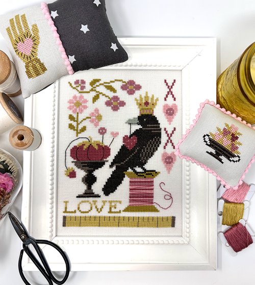 King of Hearts & Stitches by Tiny Modernist