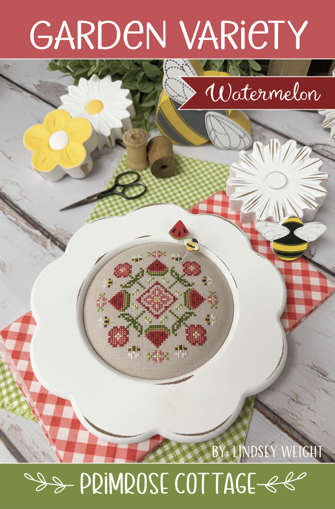 Garden Variety "Watermelon" by Primrose Cottage