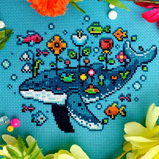 PREORDER - Whale Garden by FlossyFoxShop