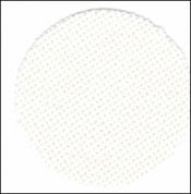 25 Count Lugana - Stitcher's Half - "White" by Zweigart