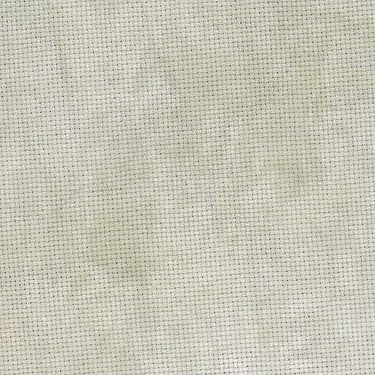 18 Count Aida, Stitcher's Quarter - "Dirty Snow" by Fiber on a Whim