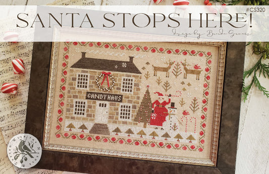 Santa Stops Here by With Thy Needle & Thread