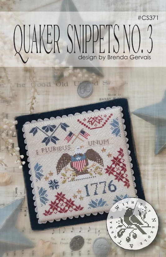 Quaker Snippets #3 by With Thy Needle & Thread