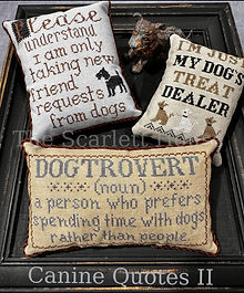 Canine Quotes II by The Scarlett House