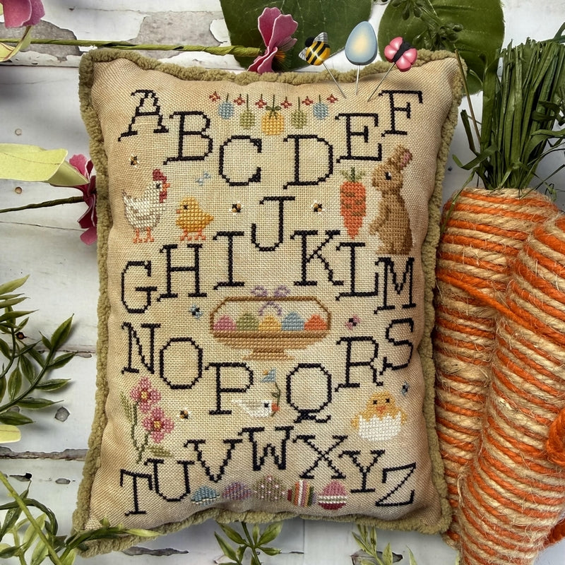 Easter Alphabet Sampler by Puntini Puntini